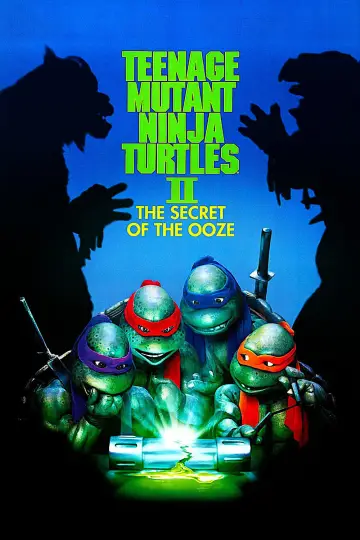 Plakat do filmu "Wojownicze żółwie ninja II: Tajemnica szlamu" #304824
