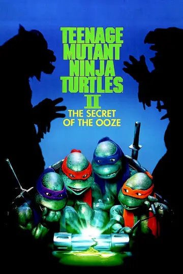 Plakat do filmu "Wojownicze żółwie ninja II: Tajemnica szlamu" #304836
