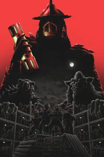Plakat do filmu "Wojownicze żółwie ninja II: Tajemnica szlamu" #304845