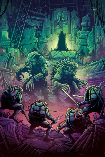 Plakat do filmu "Wojownicze żółwie ninja II: Tajemnica szlamu" #304847