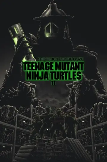 Plakat do filmu "Wojownicze żółwie ninja II: Tajemnica szlamu" #304848