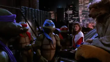 Zasłona do filmu "Wojownicze żółwie ninja II: Tajemnica szlamu" #871160