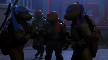 Zasłona do filmu "Wojownicze żółwie ninja II: Tajemnica szlamu" #871161