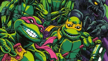 Zasłona do filmu "Wojownicze żółwie ninja II: Tajemnica szlamu" #871176