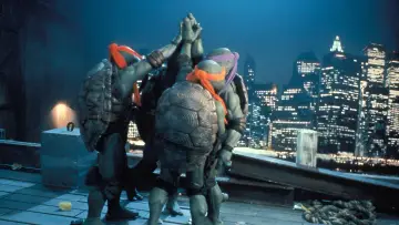 Zasłona do filmu "Wojownicze żółwie ninja II: Tajemnica szlamu" #871177