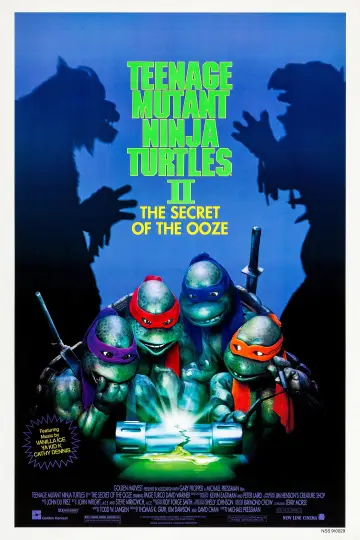 Plakat do filmu "Wojownicze żółwie ninja II: Tajemnica szlamu" #871184