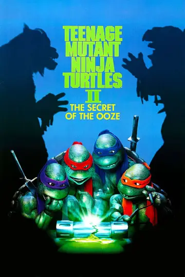 Plakat do filmu "Wojownicze żółwie ninja II: Tajemnica szlamu" #871199