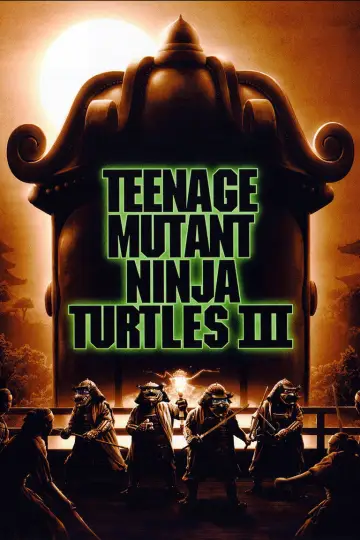 Plakat do filmu "Wojownicze Żółwie Ninja III" #1646584