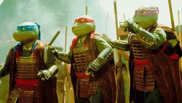 Zasłona do filmu "Wojownicze Żółwie Ninja III" #329750