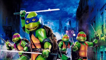 Zasłona do filmu "Wojownicze Żółwie Ninja III" #329764