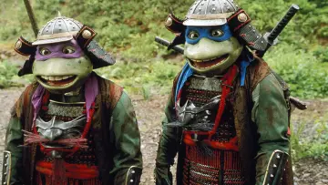 Zasłona do filmu "Wojownicze Żółwie Ninja III" #329773