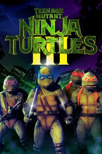 Plakat do filmu "Wojownicze Żółwie Ninja III" #329778