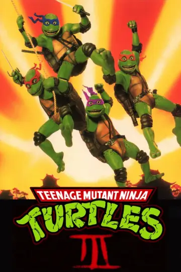 Plakat do filmu "Wojownicze Żółwie Ninja III" #70364