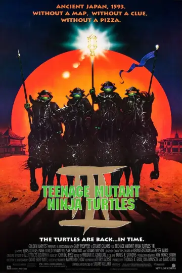Plakat do filmu "Wojownicze Żółwie Ninja III" #70369