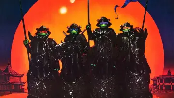 Zasłona do filmu "Wojownicze Żółwie Ninja III" #866571
