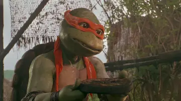 Zasłona do filmu "Wojownicze Żółwie Ninja III" #866581