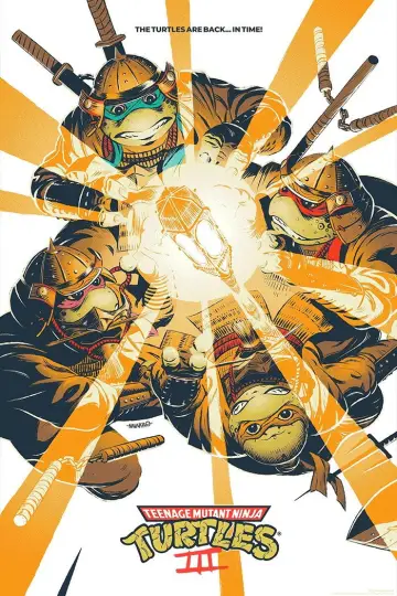 Plakat do filmu "Wojownicze Żółwie Ninja III" #866604