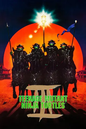 Plakat do filmu "Wojownicze Żółwie Ninja III" #866626