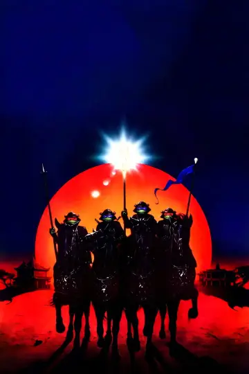 Plakat do filmu "Wojownicze Żółwie Ninja III" #866641