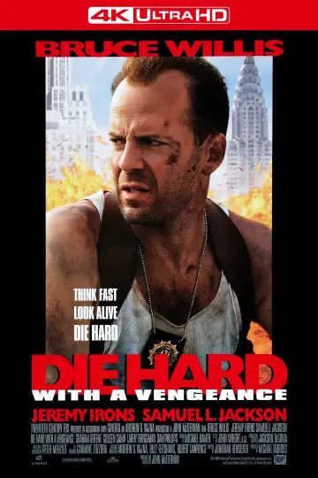 Plakat do filmu "Szklana pułapka 3" #605625