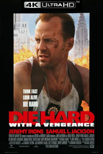 Plakat do filmu "Szklana pułapka 3" #63706
