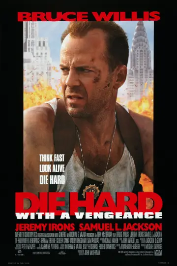 Plakat do filmu "Szklana pułapka 3" #63710