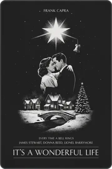 Plakat do filmu "To wspaniałe życie" #1643952