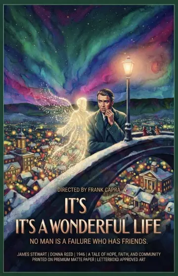 Plakat do filmu "To wspaniałe życie" #1826173