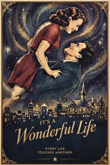 Plakat do filmu "To wspaniałe życie" #1826175