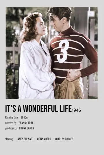 Plakat do filmu "To wspaniałe życie" #914721