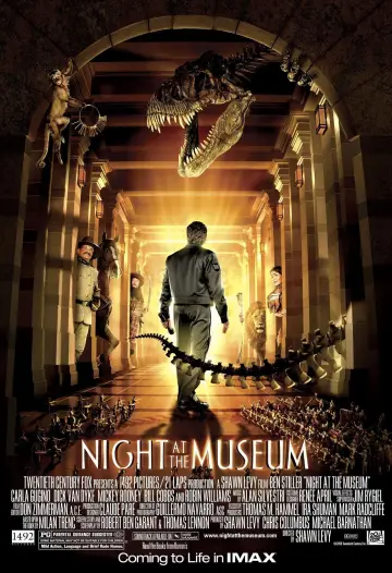 Plakat do filmu "Noc w muzeum" #59788