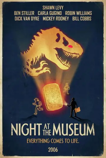 Plakat do filmu "Noc w muzeum" #644399