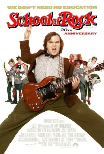 Plakat do filmu "Szkoła rocka" #241996