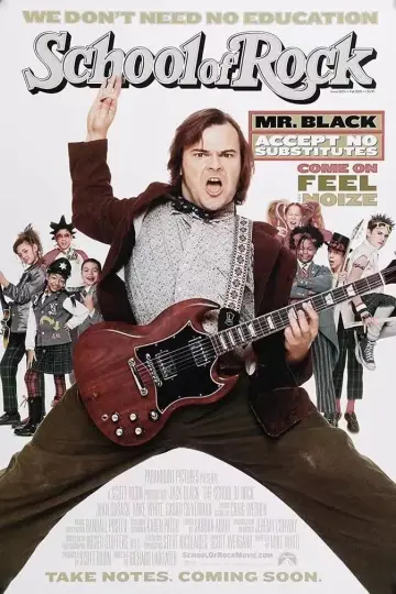 Plakat do filmu "Szkoła rocka" #454733
