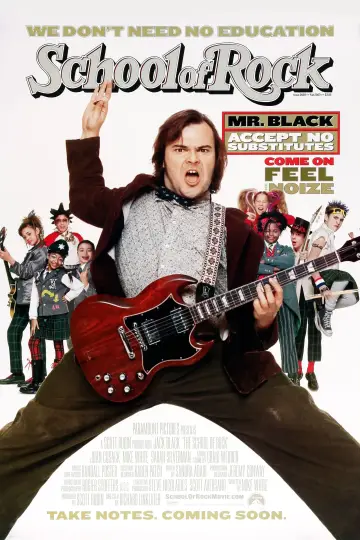 Plakat do filmu "Szkoła rocka" #68736