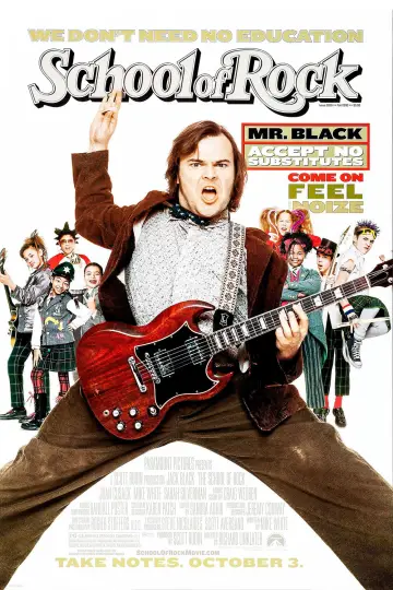 Plakat do filmu "Szkoła rocka" #723419