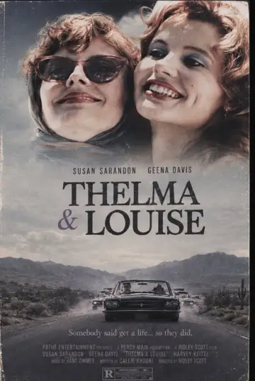 Plakat do filmu "Thelma i Louise" #1207722