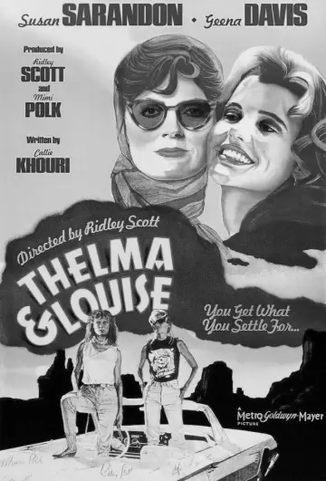 Plakat do filmu "Thelma i Louise" #838902