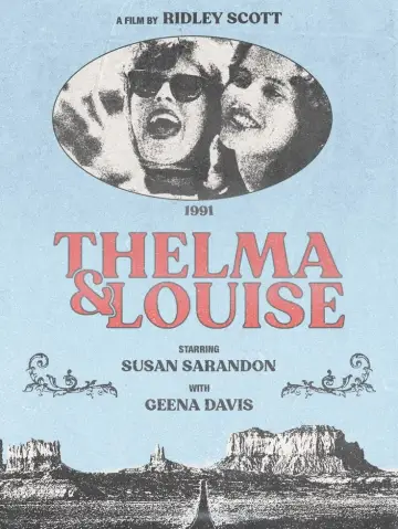 Plakat do filmu "Thelma i Louise" #915874
