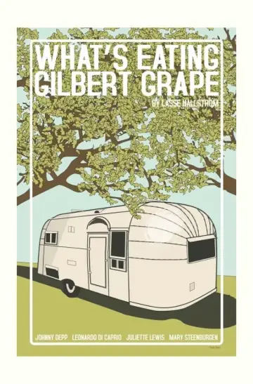 Plakat do filmu "Co Gryzie Gilberta Grape