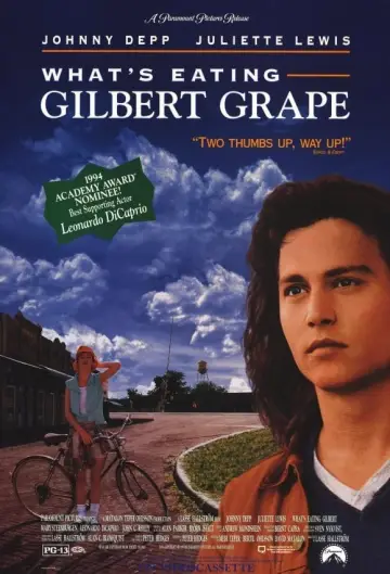Plakat do filmu "Co Gryzie Gilberta Grape
