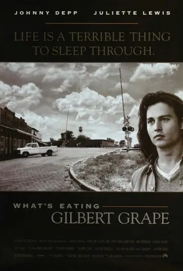 Plakat do filmu "Co Gryzie Gilberta Grape