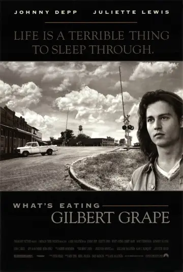 Plakat do filmu "Co Gryzie Gilberta Grape