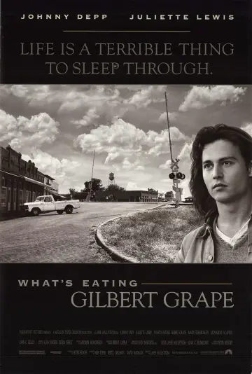 Plakat do filmu "Co Gryzie Gilberta Grape