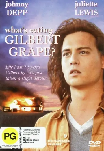 Plakat do filmu "Co Gryzie Gilberta Grape