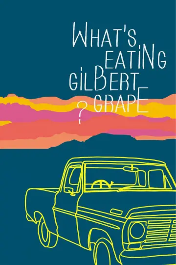 Plakat do filmu "Co Gryzie Gilberta Grape