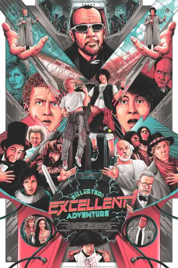 Plakat do filmu "Wspaniała Przygoda Billa i Teda" #257672