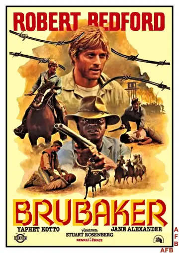 Plakat do filmu "Więzień Brubaker" #157726