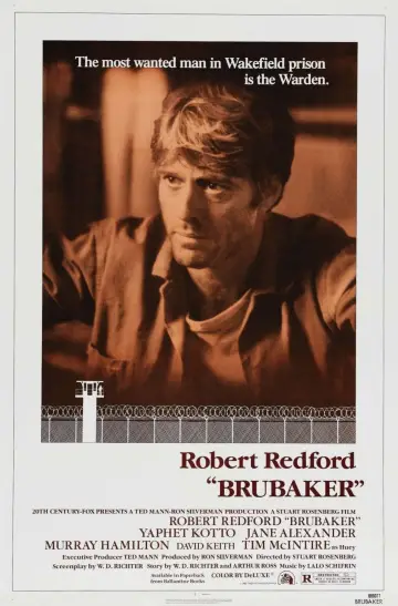 Plakat do filmu "Więzień Brubaker" #157728