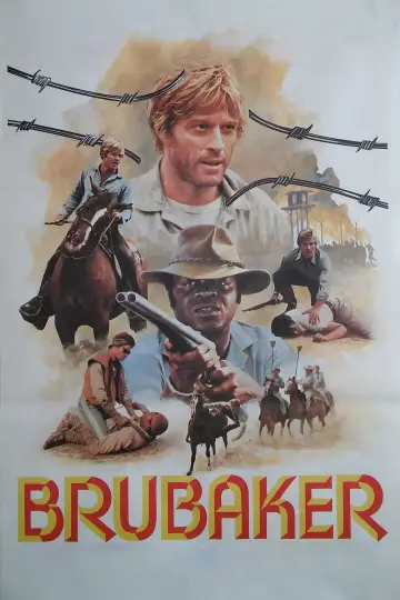 Plakat do filmu "Więzień Brubaker" #244564